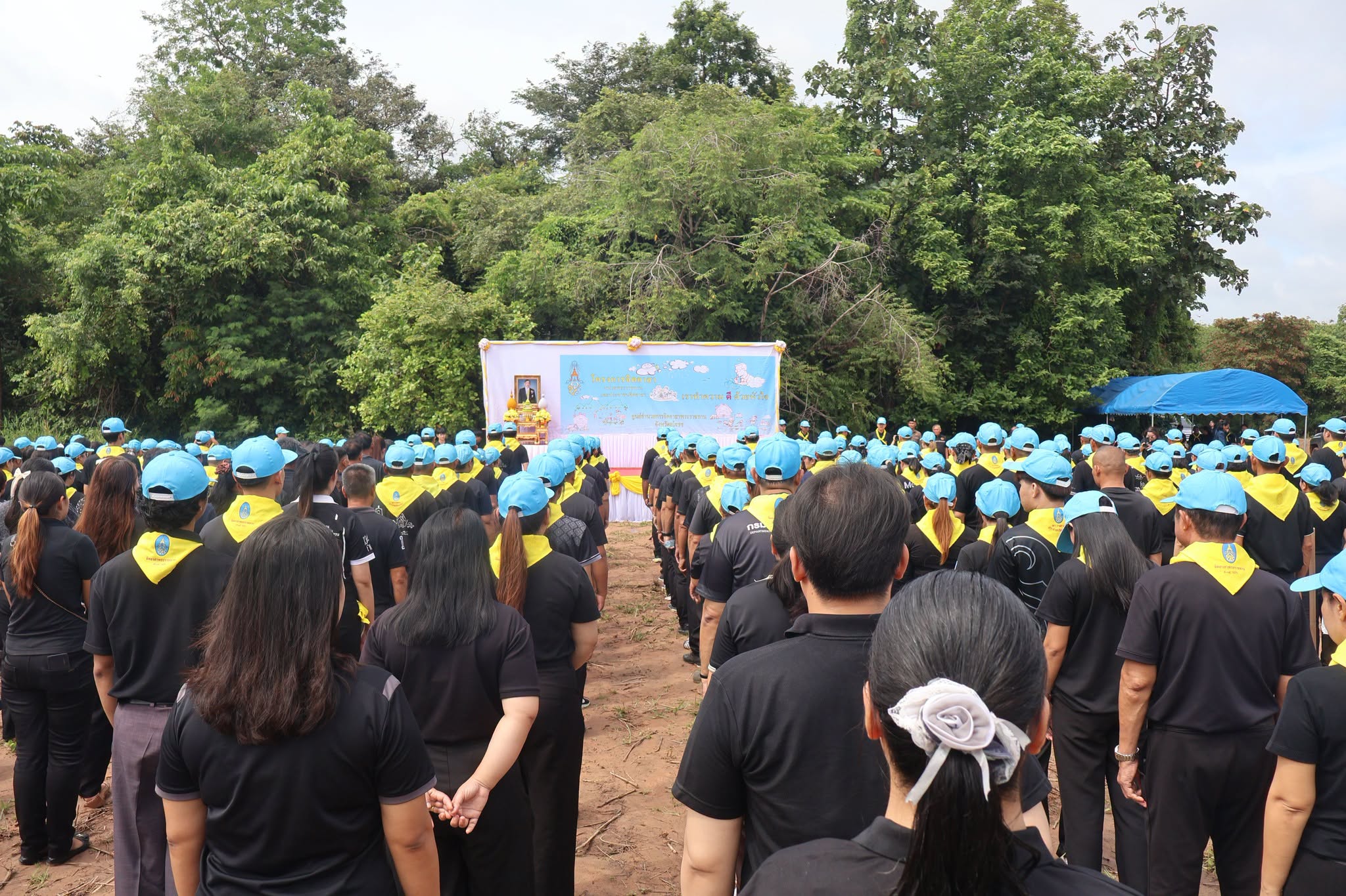 title - ส.ป.ก.ยโสธร ร่วมกิจกรรมจิตอาสาพัฒนา รวมพลังเพิ่มพื้นที่สีเขียว ปลูกไม้วงศ์ยาง 3,000 ต้น สร้างคลังอาหารธรรมชาติมุ่งสู่ป่าชุมชนยั่งยืน